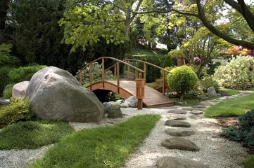 Keuken foto achterwand Tuin Japanse tuin