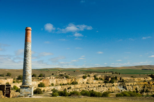 burra mine landscape