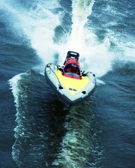 Fototapete Wasser Motorsport Bootsrennen