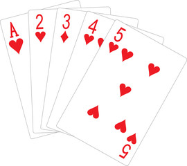 almost a straight flush