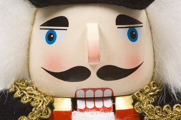christmas nutcracker- close-up