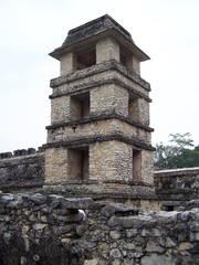 observatory tower. pelenque.