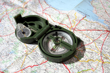 carte et boussole