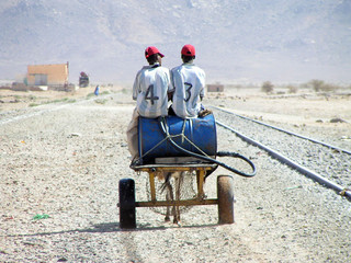 moyen de transport mauritanien - obrazy, fototapety, plakaty