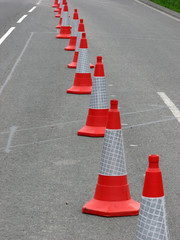 road cones