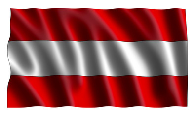 flag of austria (3d)