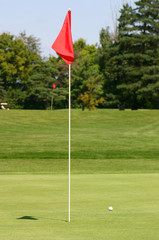 Obraz premium flag pole