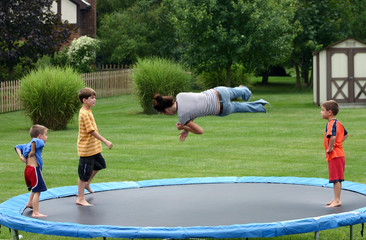 kids jumping