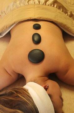 hot stone massage