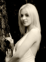 Obraz premium beautiful blonde