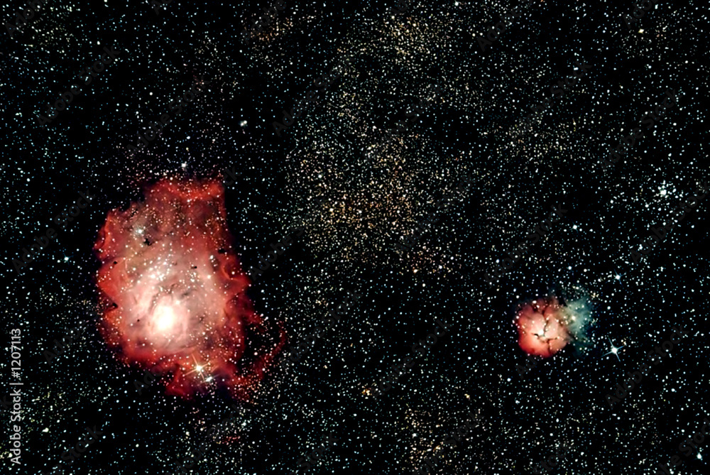 Canvas Prints m8 nebula