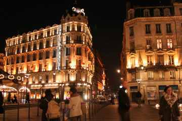 Fototapeta na wymiar Lyon Republic Square