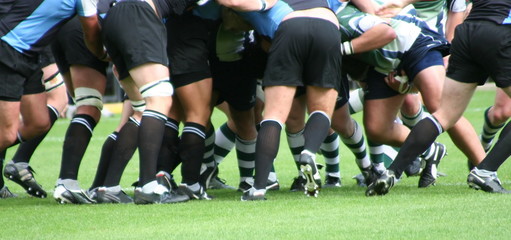 Obraz premium rugby maul