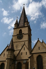 Fototapeta na wymiar cathedral towers