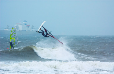 extreme windsurfing