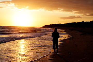 Fototapeta premium coucher de soleil