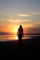 Fototapeta premium coucher de soleil