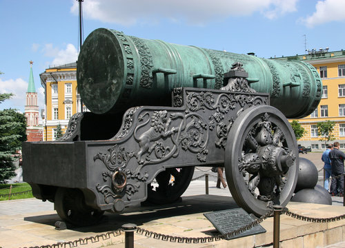 tsar cannon, kremlin, moscow, russia 2