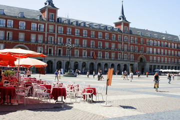 Fototapeta premium madrid plaza