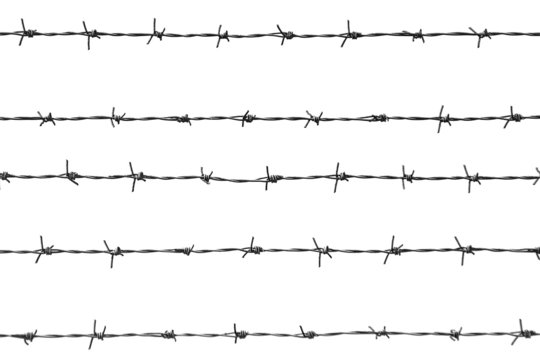 barbed wires
