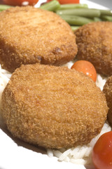 maryland crab cake dinner