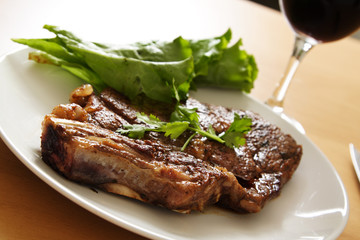 grilled steak