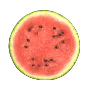 watermelon sliced