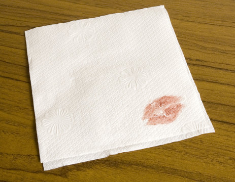 napkin and a kiss