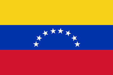 flag of venezuela - obrazy, fototapety, plakaty