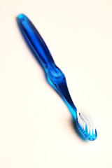 blue toothbrush