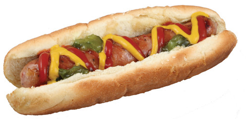 delicious hot dog