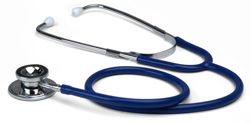 blue stethoscope wide