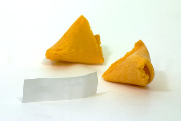 fortune cookie opened 1
