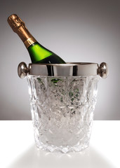 crystal champagne bucket