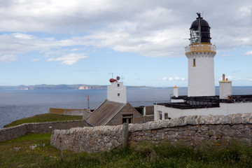 Fototapeta na wymiar schottischer leuchtturm