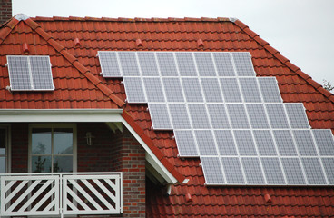 photovoltaik anlage an wohnhaus