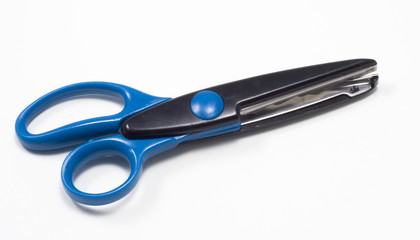 blue craft scissors