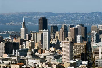 Foto op Canvas san francisco view from twin peaks hills © Albo