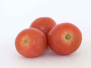 three tomatoes