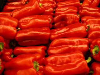 red bell peppers