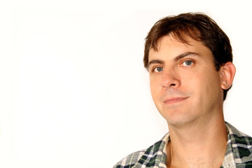 Obraz premium man headshot