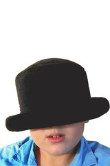 boy with hat