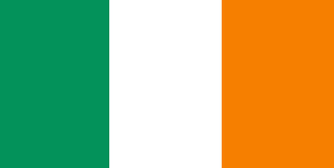 flag of ireland - obrazy, fototapety, plakaty
