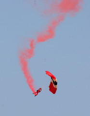 red devil parachuter
