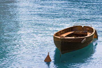 Obraz premium lonely boat