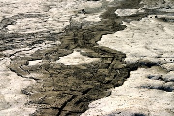 dry mud