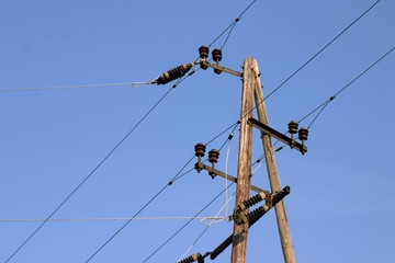 electrical pole old