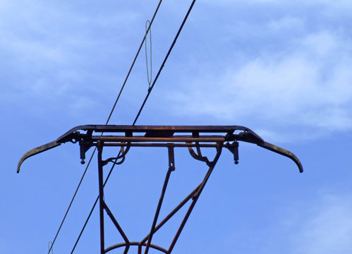 catenaria y tendido el&eacute;ctrico