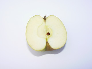 half an apple