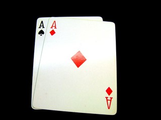 pair of aces black